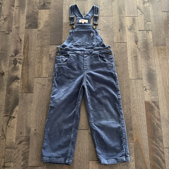 The Animal Observatory Navy Corduroy Mule Jumpsuit 6y - Picture 3 of 6